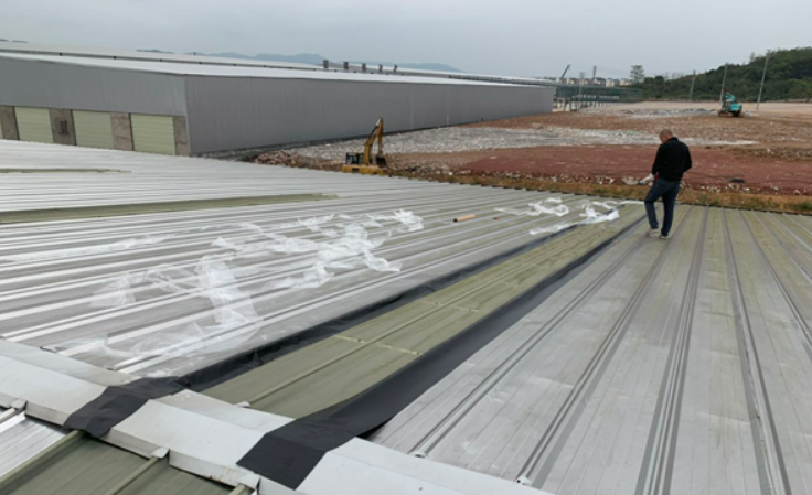 利川厂房屋面防水维修案例